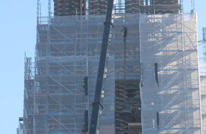 Klokken beiaard verwijderd uit Sint-Katharinakerk