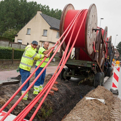 Belangrijke uitbreiding van het elektriciteitsnet in Hoogstraten