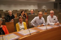 Bezoek 'De Petjes' in Vlaams Parlement